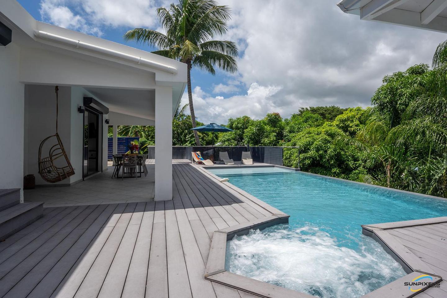Villa Palm Diamond Jacuzzi & Piscine Prives Le Diamant Exteriör bild